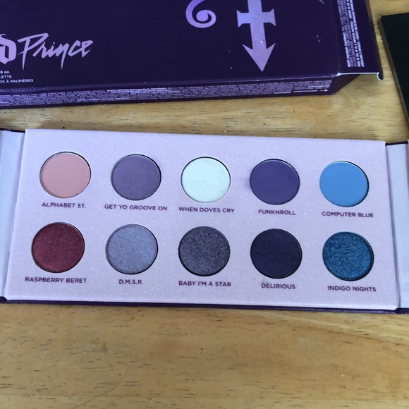 Urban Decay x Prince Let’s Go Crazy 10 Pan Eyeshadow Palette 7.5g NIB - Picture 8 of 13